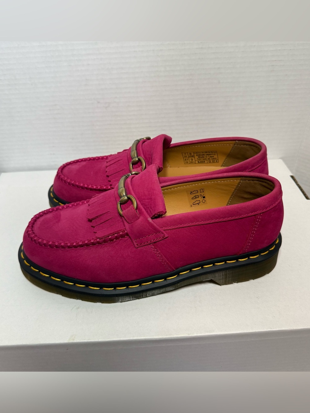 Dr Martens Pink Loafers - Picture 2 of 7
